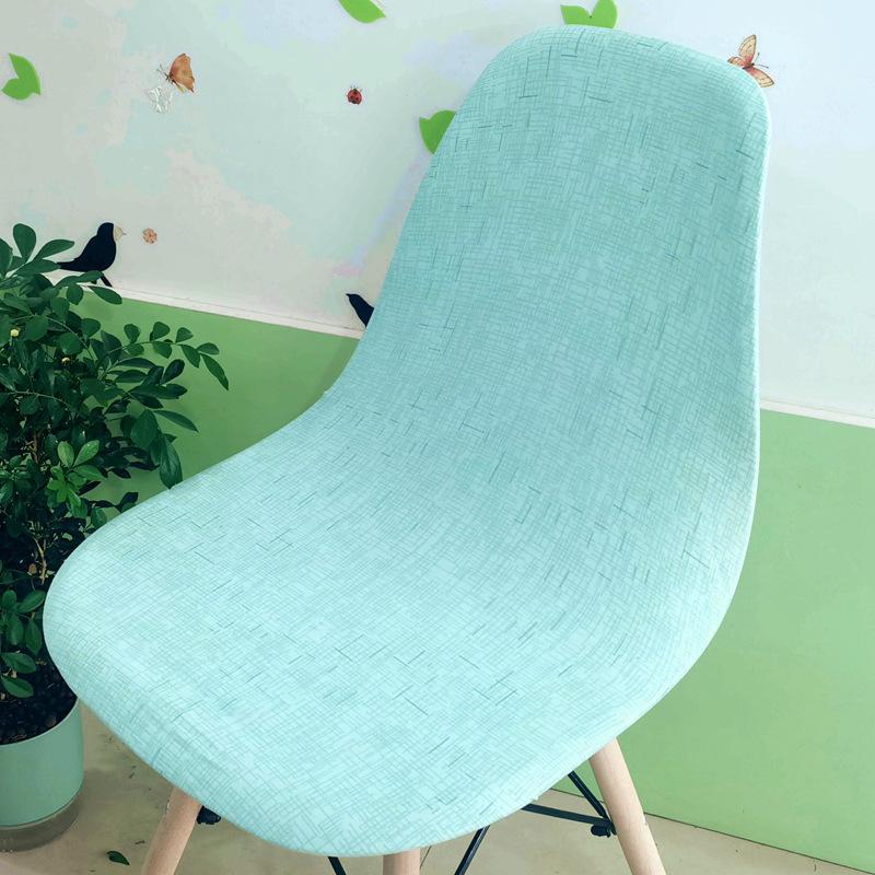 Эластичный чехол на стул, Чехол на стул Eames с принтом, Эластичный чехол на стул для отеля/кухни, Чехол на стул с принтом