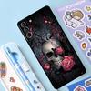 Готический модный чехол с черепом для Samsung Galaxy S23 S22 S20 S21 Ultra S8 S9 S10 Note10 Plus Note20 Ultra S20 FE
