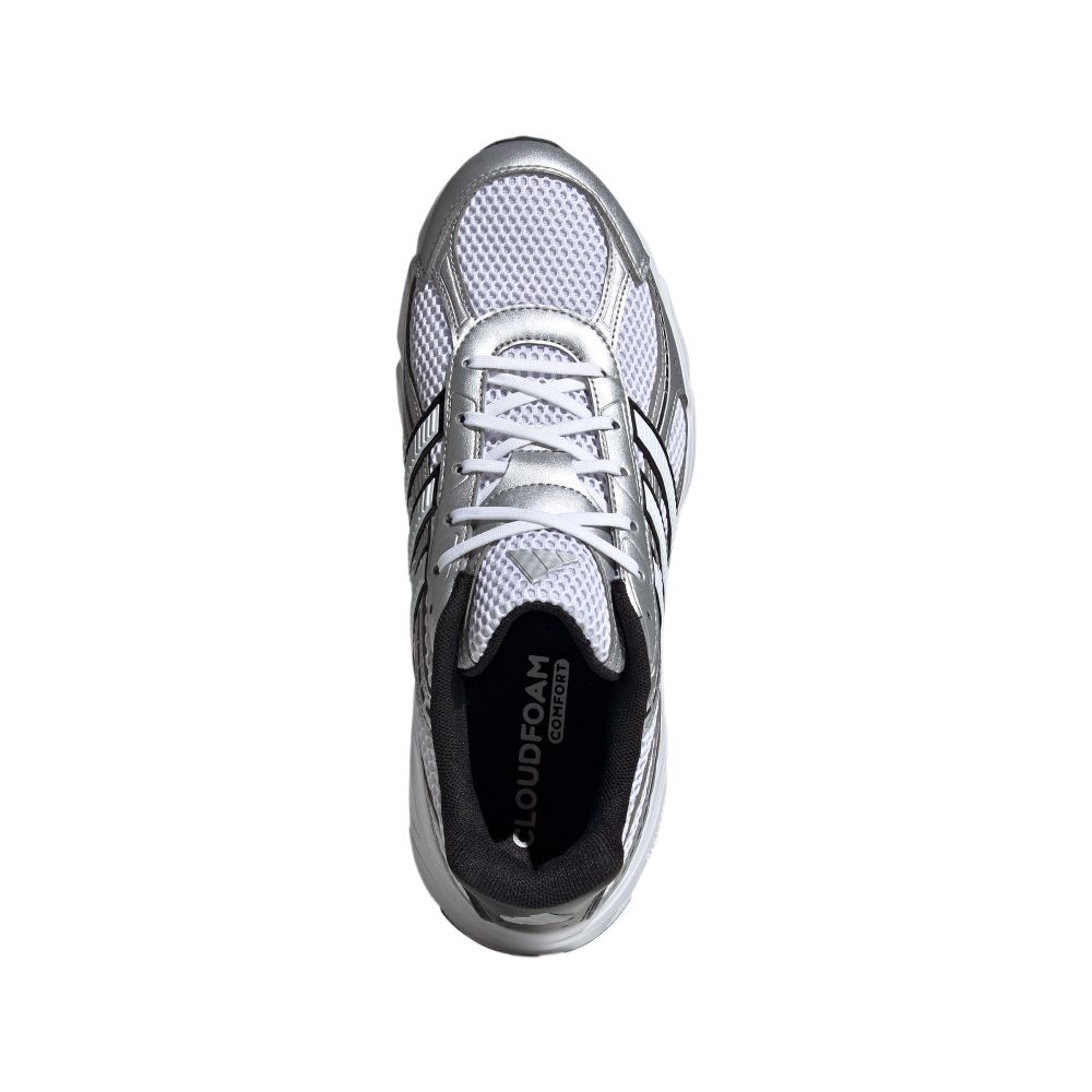 adidas TECHNOCHAOS 2000 Дышащие Повседневные Беговые Кроссовки Мужские Белый Серебристый HQ7282