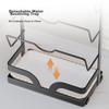 Kitchen Storage Rack, Pot Lid Rack, Cutting Board Rack, Spoon And Spatula Storage Rack, Draining Rack, with Water Collection Tray