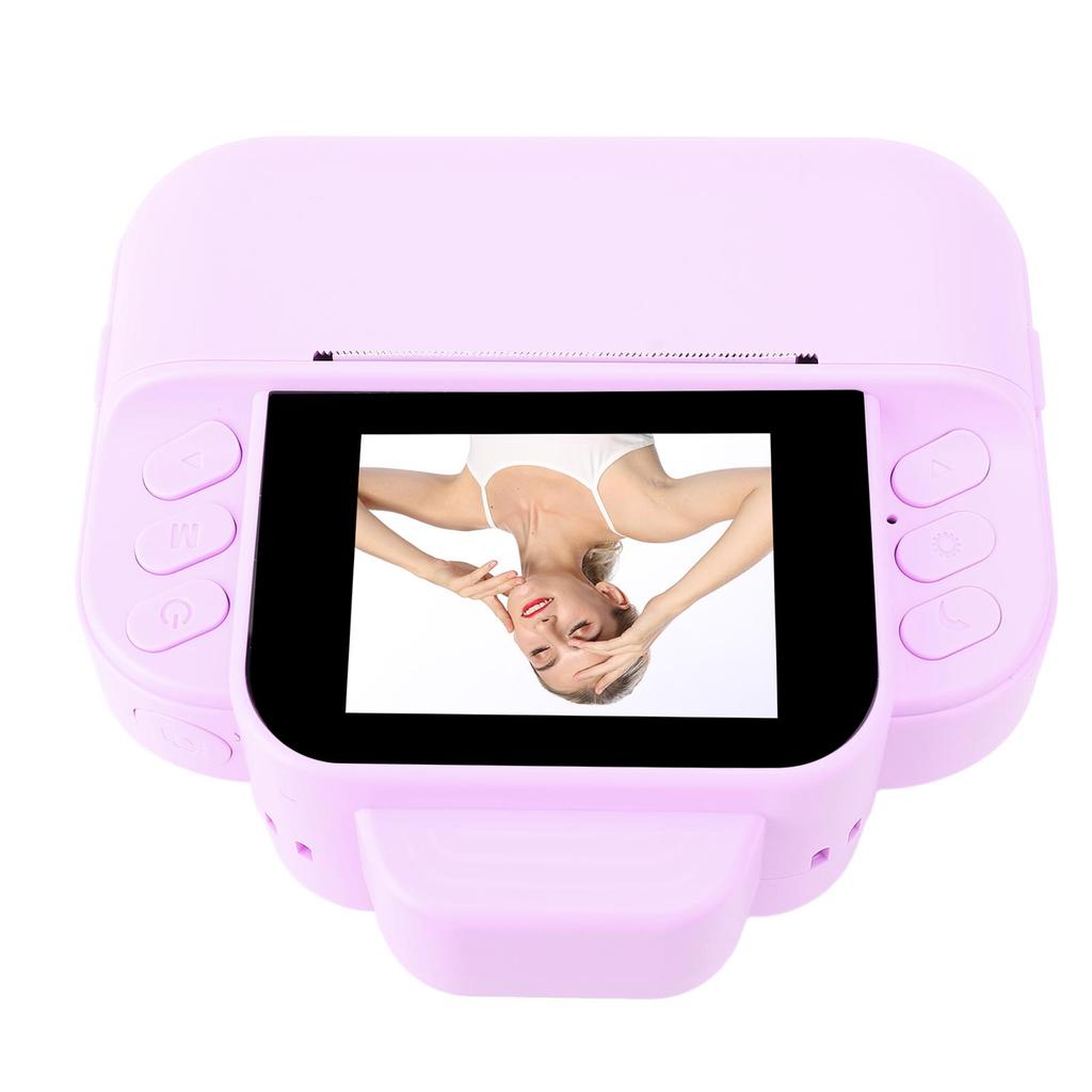 Камера моментальной печати 1080P 2,4-дюймовый экран термопечать замедленная съемка несколько фильтров дорожная камера моментальной печати игрушка для