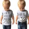Baby Boy T-Shirt Ask Me About My Moo Cow Little Cowboy Cotton Kids T Shirts Toddler Summer Dinos Funny Tee