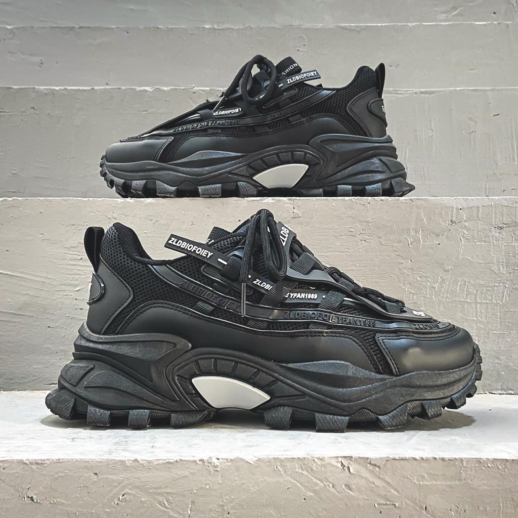 Spring new casual shoes breathable dad shoes heightening shoes large size sports INS style