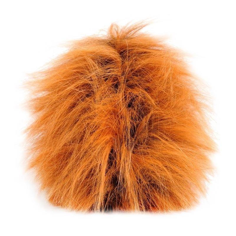 Новый костюм для питомца с гривой льва, парик для кошки на Хэллоуин с ушками, шляпа для питомца, парик с гривой льва, милый питомец