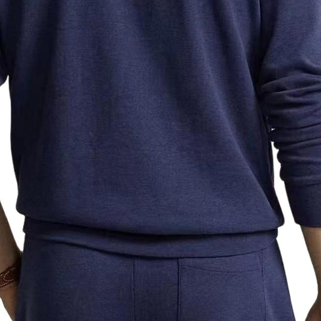 Polo Ralph Lauren Логотип Вышивка Стойка Воротник Пуловер Длинный Рукав Толстовка Мужская толстовка 710916623-001