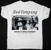 НОВЫЙ BAD COMPANY Рок 039;N039; Рулон Фэнтези Белый Все Размеры Футболка BT271 Унисекс Футболка