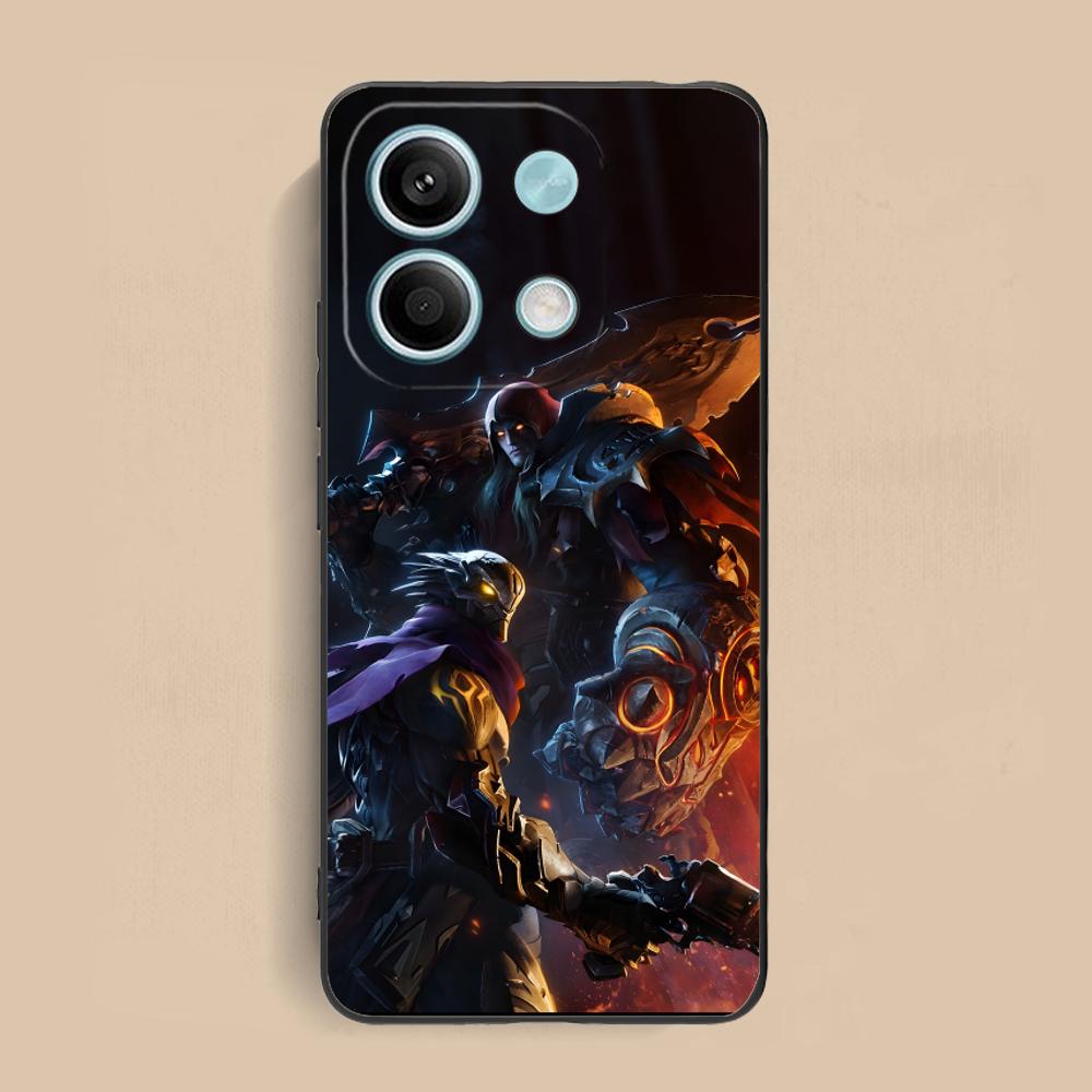 Чехол для мобильного телефона Darksiders для Xiaomi Redmi Note 14 13 12 11 S Pro Plus 4G 5G Цветной Печатный Чехол Чехол Роскошный Красивый