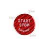 For Nissan Patrol Car Engine Start Stop Button Cover Real Carbon Fiber Sticker 2012 2013 2014 2015 2016 2017 2018