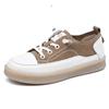 3cm Genuine Leather Rubber Ethnic Woman Comfy Chunky Sneaker Ergonomic Autumn Soft Flats Vulcanize Leisure Loafer Shoes