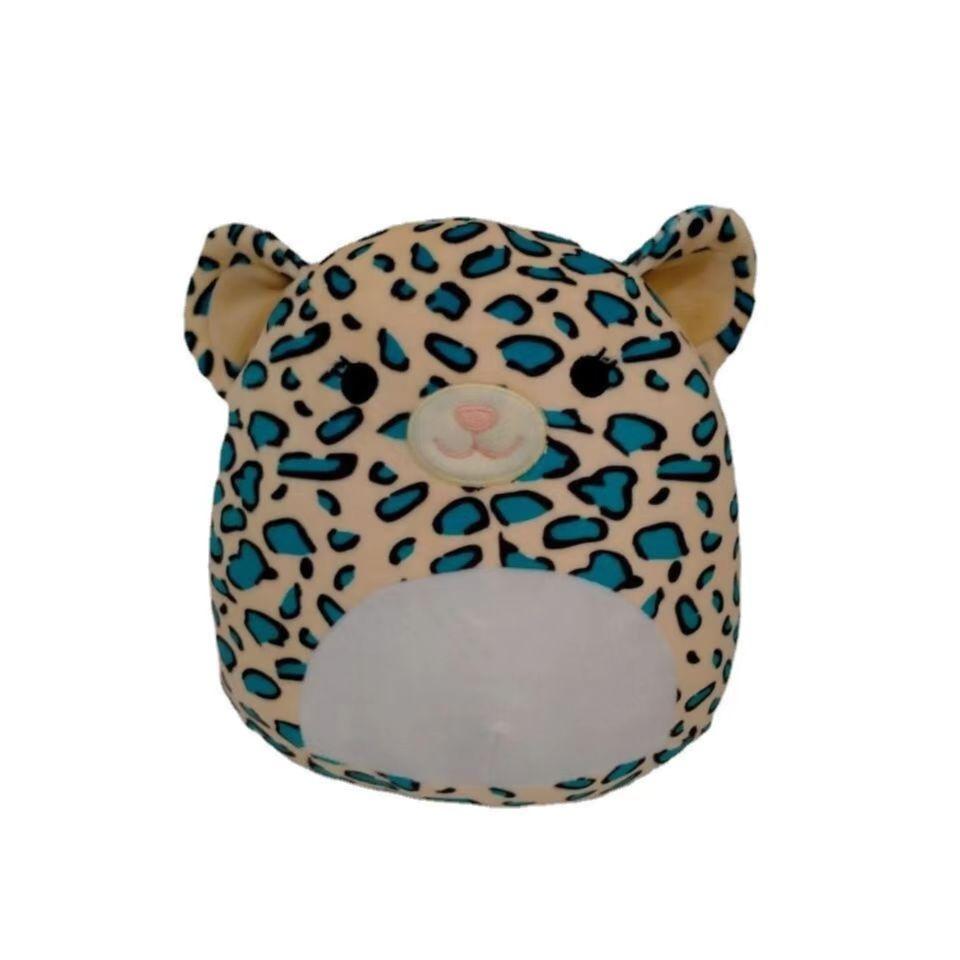 Мягкие игрушки Squishmallows, 20 см, бирюзовый, зеленый, розовый, Анастасия, плюшевая кукла, мягкая подушка Squishmallow для