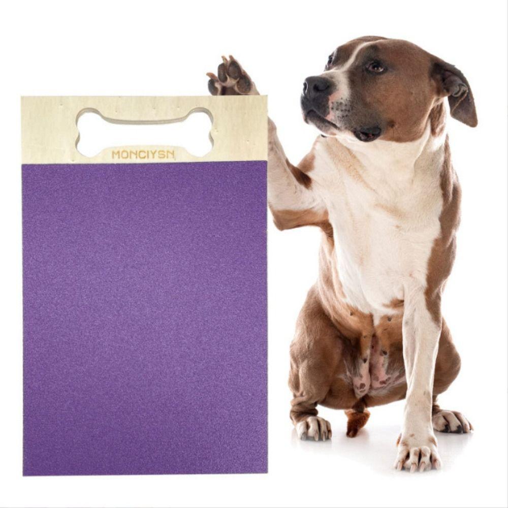 Наждачная доска Царапка Деревянная подушечка для шлифовки ногтей Подушечка-царапка для щенков и собак Для собаки кошки