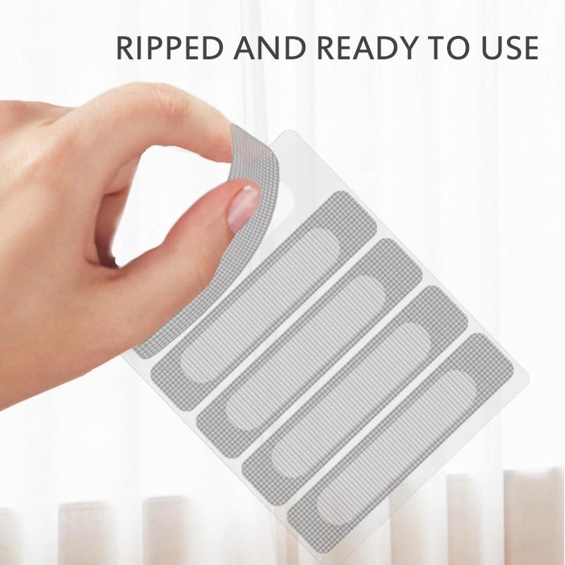 5PCS/Set Mosquito Screen Repair Patch Adhesive Tape Window Door Net Anti-Fly Bug Repair Kit