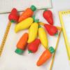 Творческий фруктовый ластик Милый манго, клубника, морковь Большой ластик Чистый меньше крошек фруктовый ластик
