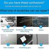 New 2023 2pcs Nano Sparkle Cloth, Nano Sparkle Cloth For Car Scratches, Multi-purpose Car Scratch Removal Cloth, Nano Magic
