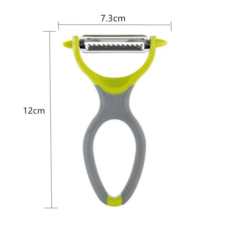 Многофункциональная овощечистка из нержавеющей стали, терка для картофеля, моркови, фруктовая нарезка, измельчитель, кухонная дробилка для еды, товары для дома