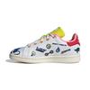 Aaron Kai X Stan Smith Primeblue Little Kid Doodles Kids Sneakers White Cloud-White Vivid-Green FY2687