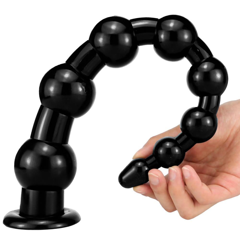Негабаритная анальная пробка, большой черный фаллоимитатор, анальный расширитель, секс-игрушки, фистинг, реалистичный ремешок для пениса на члене, женское доминирование, БДСМ, XXL, конский фаллоимитатор