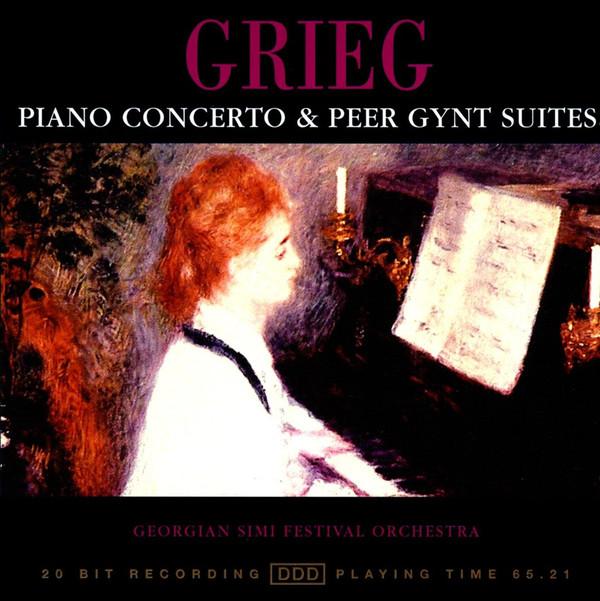 CD EDVARD GRIEG , GEORGIAN SIMI FESTIV - Grieg - Piano Concerto; Peer Gynt - PLD1212 Prism Leisure C 1997 Israel ObiClassical Used