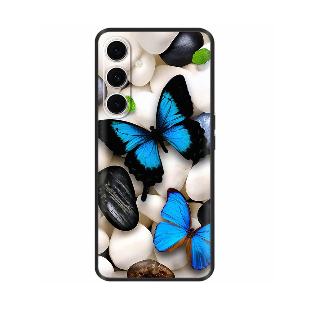 Чехол для телефона Samsung Galaxy S25 Plus Ударопрочный корпус Задняя крышка для Samsung Galaxy S25 Plus S25+ Расписные мягкие силиконовые чехлы