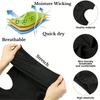 3 шт. Быстросохнущая балаклава Спортивная маска на все лицо Мягкие дышащие шапочки Подкладка для велосипедного шлема Бег Пеший туризм Рыбалка Капюшоны