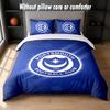 Дизайн Portsmouth FC Комплект постельного белья 1 пододеяльник + 2 наволочки Мягкое дышащее домашнее постельное белье