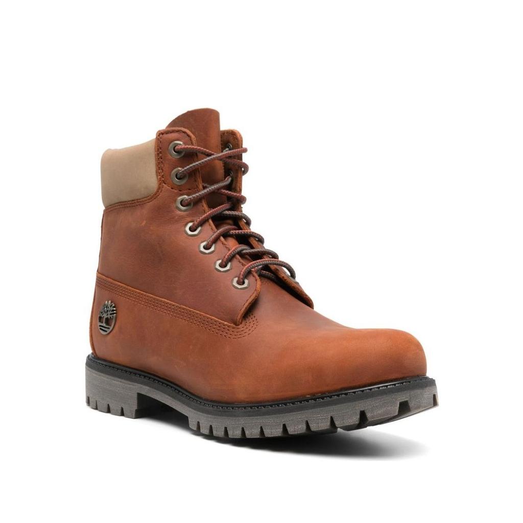 Timberland Premium Series Comfortable Short Boots Men Boots Brown A2P6WEJD