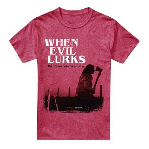 When Evil Lurks Unisex Adult Key Art Heather T-Shirt