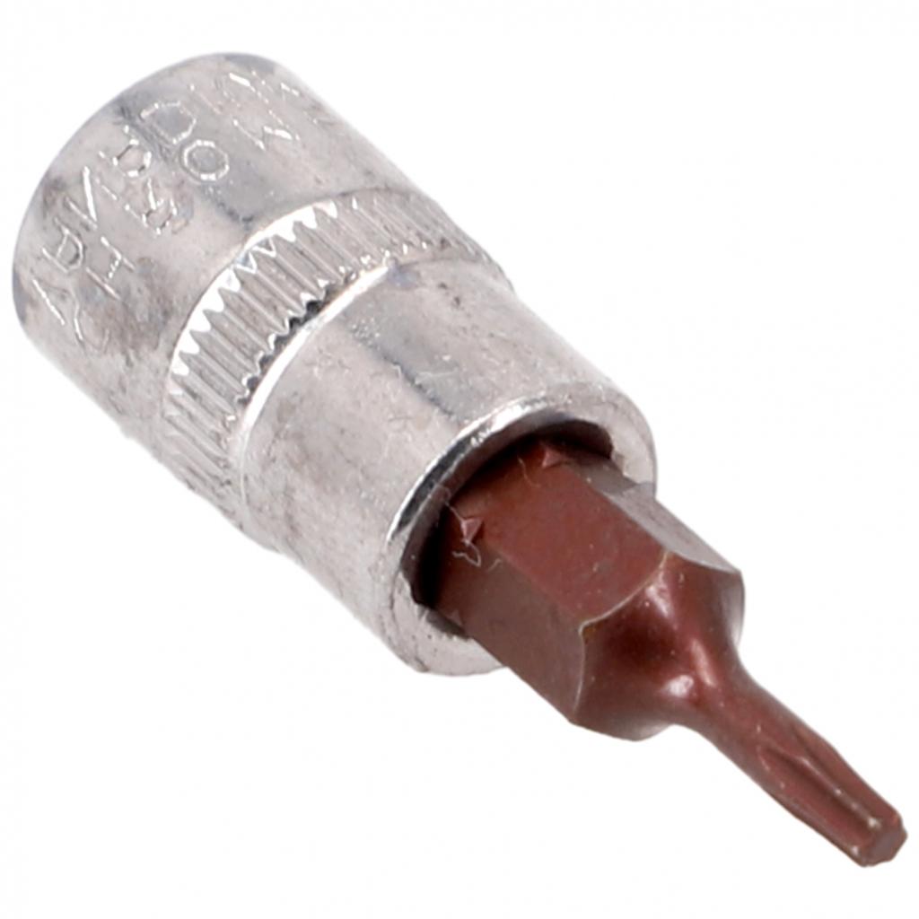 Головка с битой T15 Torx T20 T25 T27 T30 T40 T8 6,35 мм / 1/4 дюйма