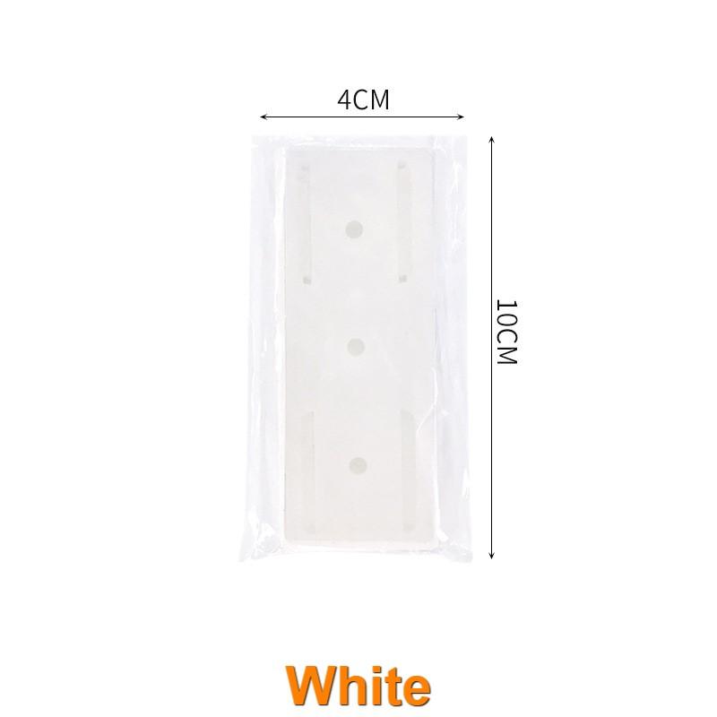 2724 Настенный держатель Фиксатор вилки Самоклеящийся фиксатор розетки Приставка маршрутизатор Держатель полосы Домашний кабель Органайзер для проводов Стеллажи