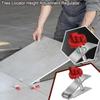 Wall Tiles Leveling Tool 1-5.5cm Stainless Steel Tiles Locator Reusable Leveler Adjuster Multi-Function Lifter Tool For