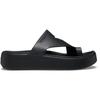 Crocs Getaway Platform Toe Loop Sandals Black 210834 001