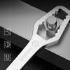 Double Ended Wrench Universal Self Tightening Household Ratchet Multifunctional