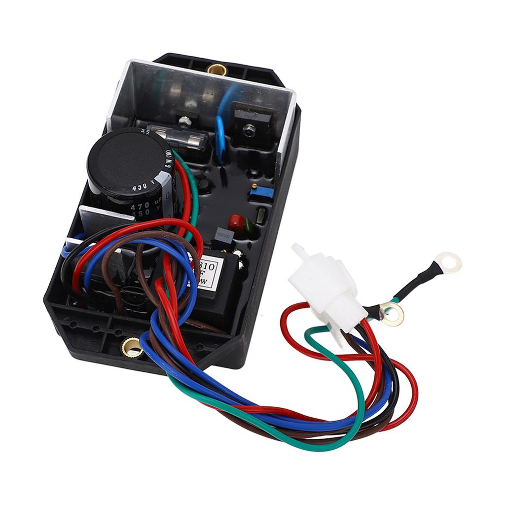 Automatic Voltage Regulator 8 Wires Generator Volt Regulator Replacement AVR Board Module for Single Phase 15KW Generator ABS Multi s