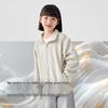 Balabala Kids' Unisex Fleece Jacket 2025 Spring