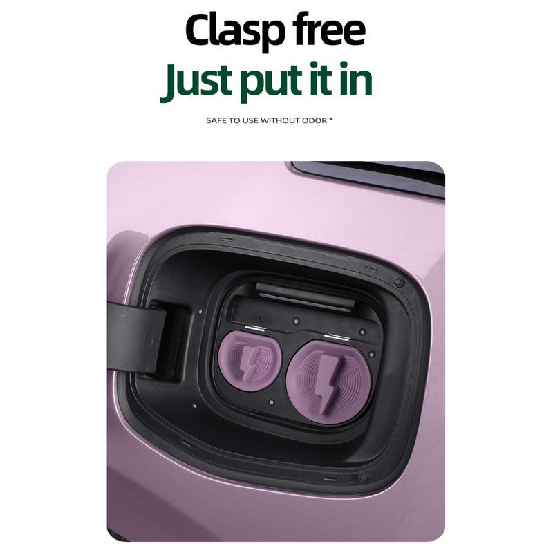 Car Charging Port Dust Plug Car Charging Port Waterproof Cover Waterproof Caps Reusable Silicone Protector Tip For Parking