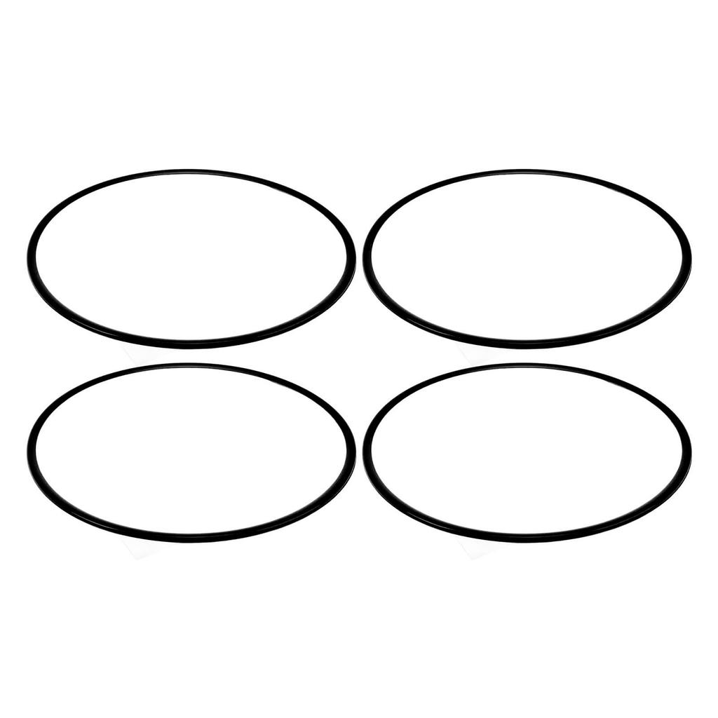 4 шт. 16-дюймовое защитное кольцо для обода колеса, самоклеящаяся накладка для защиты обода колеса от царапин, для плоского края обода автомобиля, черное