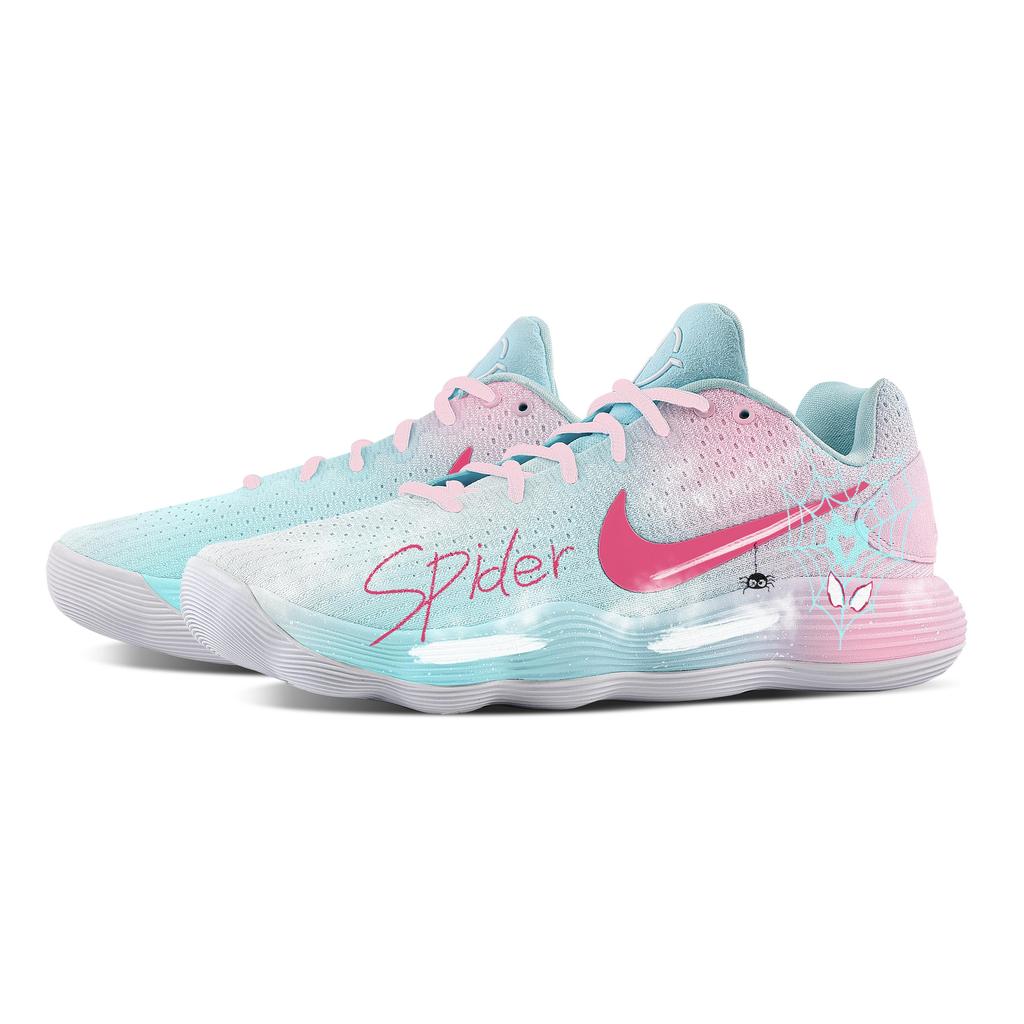 Nike Hyperdunk 2017 Spiders Beloved Cushioning Coverage Support Low top Basketball Shoes Men's HJ3486-414(Team529-)