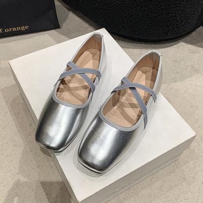 Мода 2024 Осень Новый Дизайн Балетки Элегантные Удобные Мягкие Женские Туфли На Плоской Подошве Лоферы Мэри Джейн Женские Балетки