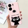 Чехол для Xiaomi Poco C65 Чехол PocoC65 Мультяшный Черное Ночное Небо Модный Дизайн Узор Чехол Для Xiomi Poco c 65 Мягкая Резина ТПУ