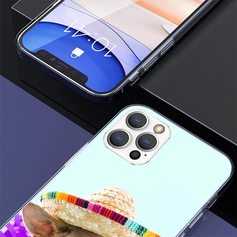 Чехол для телефона с щенком чихуахуа и чашечными собаками для Apple iphone 16 15 14 13 12 Mini 11 Pro Max 16E X XS XR 7 Plus 8 + SE 2020 Tren