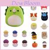 И милая плюшевая игрушка Squishmallow с изображением Stump The Skeleton Squad Bouncer**