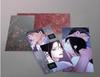 Pop-up Store Team Lezhin Steel Under Silk Folding Screen Postcard