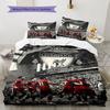 Liverpool Players Pattern Bedding Home Decoration Birthday Gift ( 1 duvet cover + 2 pillowcase, without core),fan merchandise.