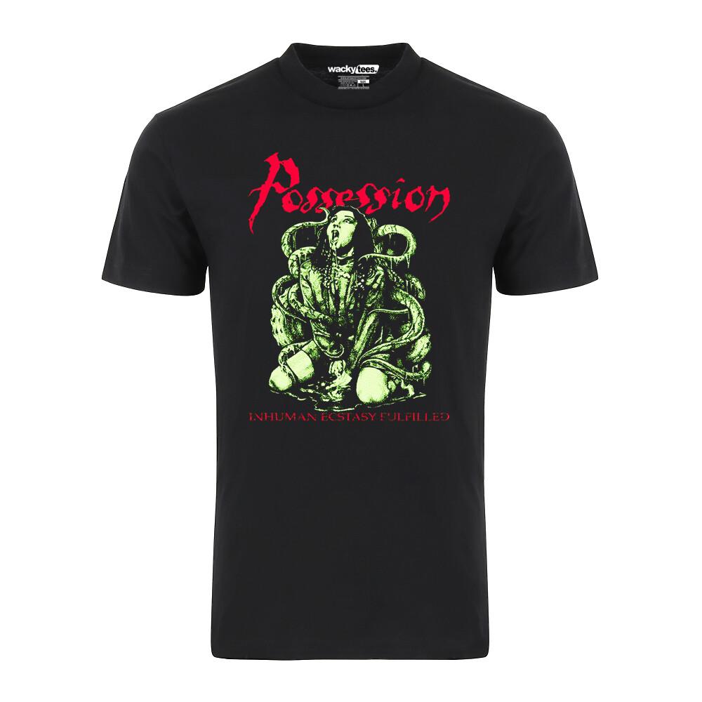 Possession Inhuman Ecstasy Horror Halloween Terror Graphic Tee Shirt Unisex T-Shirt