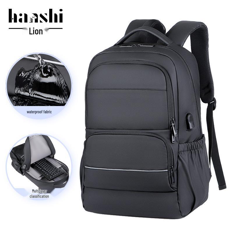 Мужской водонепроницаемый рюкзак большой вместимости для поездок на работу, путешествий и школы