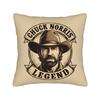 Remember Chuck Norris Throw Pillow Cover Polyester Decorative Pillow   Creative Pillowcase