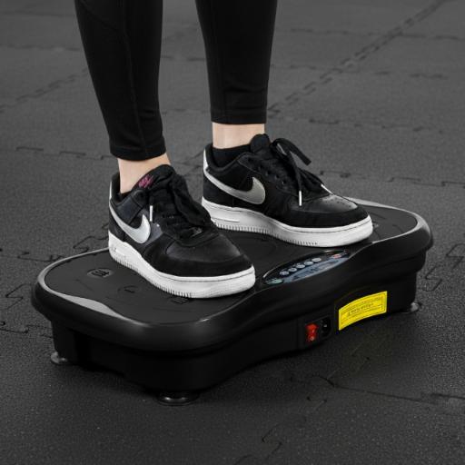 Вибрационная платформа Vive Fitness черная