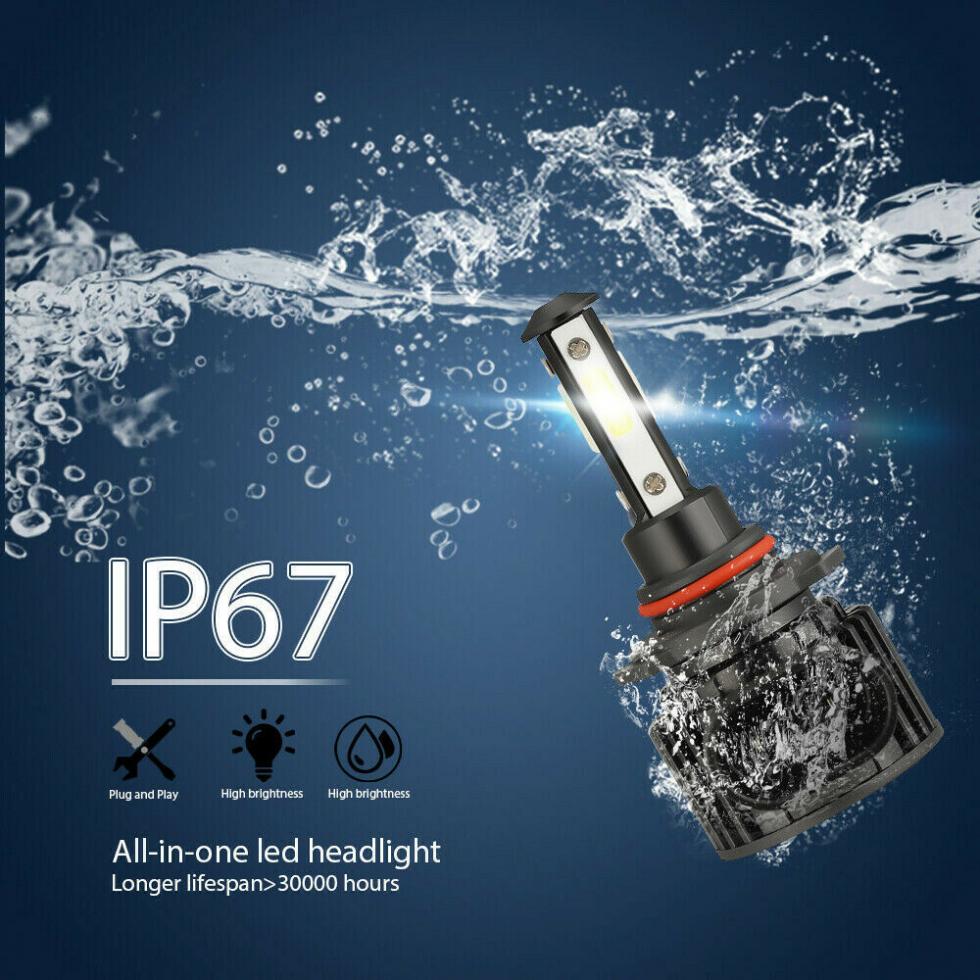 2шт H7 H8 H9 H11 9005 9006 12V 20000Lm светодиодные автомобильные фары лампы высокой яркости фары