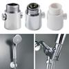 ABS Sprayer Shut-Off Switch Flow Regulator Water Stop Valve Shower Head Arm Diverter Shut-Off Valve