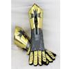 Medieval Gauntlets Steel Brass Gloves Set Medieval Armor Gloves Special Christmas Gift For Your Favorite Person